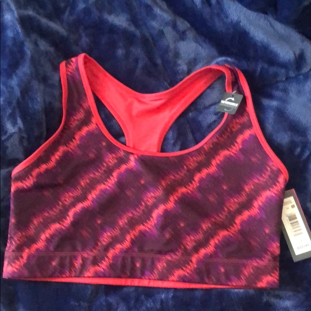 NWT Mia sport 2X reversible sports bra